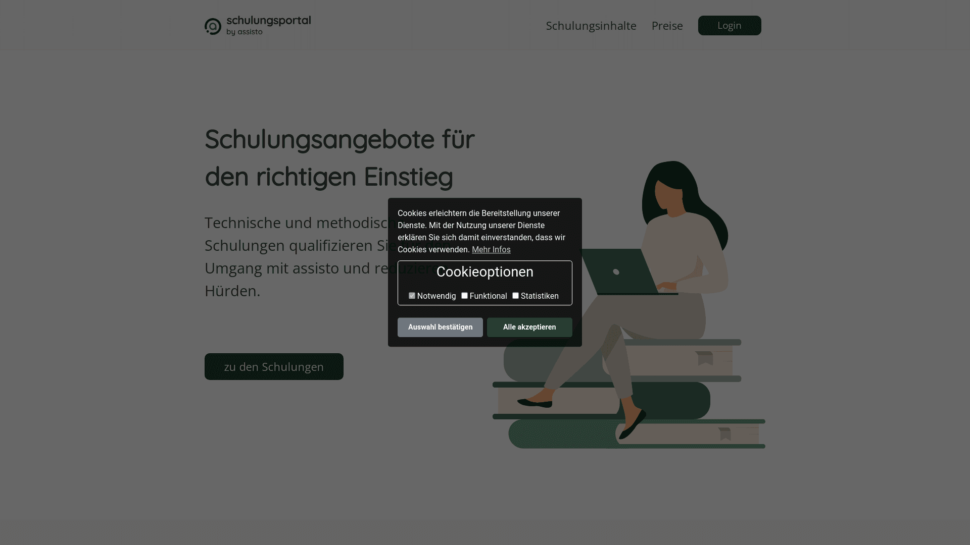 Schulung assisto online